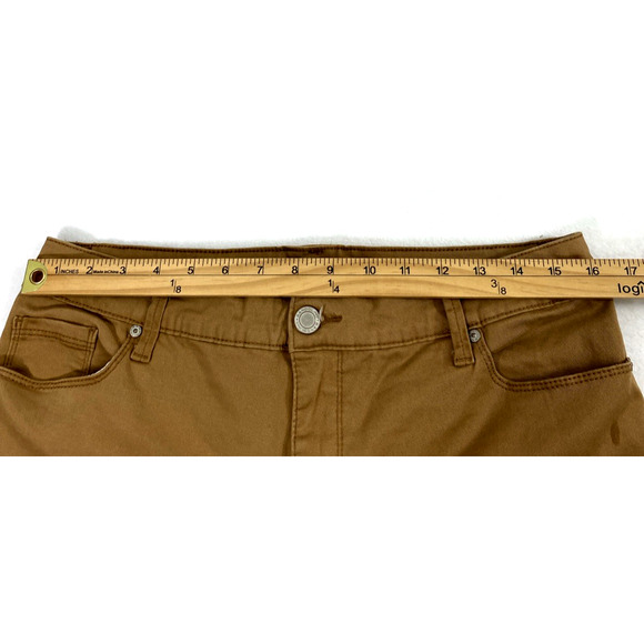 Bandolino Amy Jeans Womens Brown Denim Size 10 Straight Stretch Pockets - Picture 6 of 9